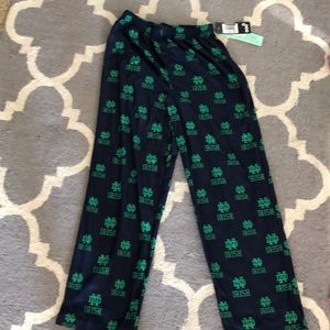 Notre Dame Pj Pants 14/16 NWT